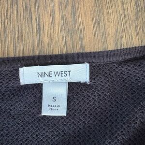 Nine West Black Knit cardigan/shrug size small
